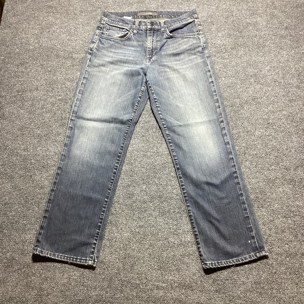 Joe's Jeans Mens 30x29 The Rebel Relaxed Fit Medium Wash Great Fade Stretch